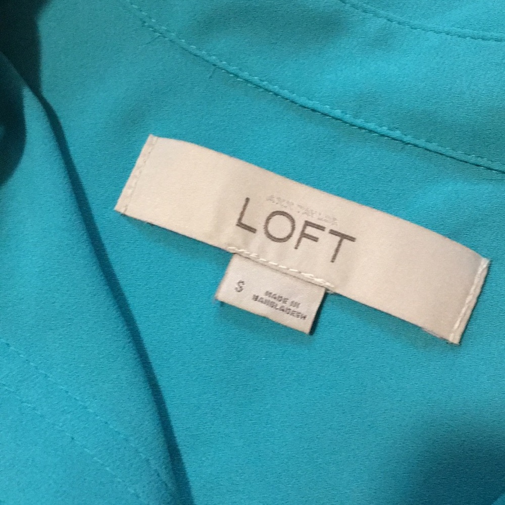 Loft Button Down Blouse - image 8